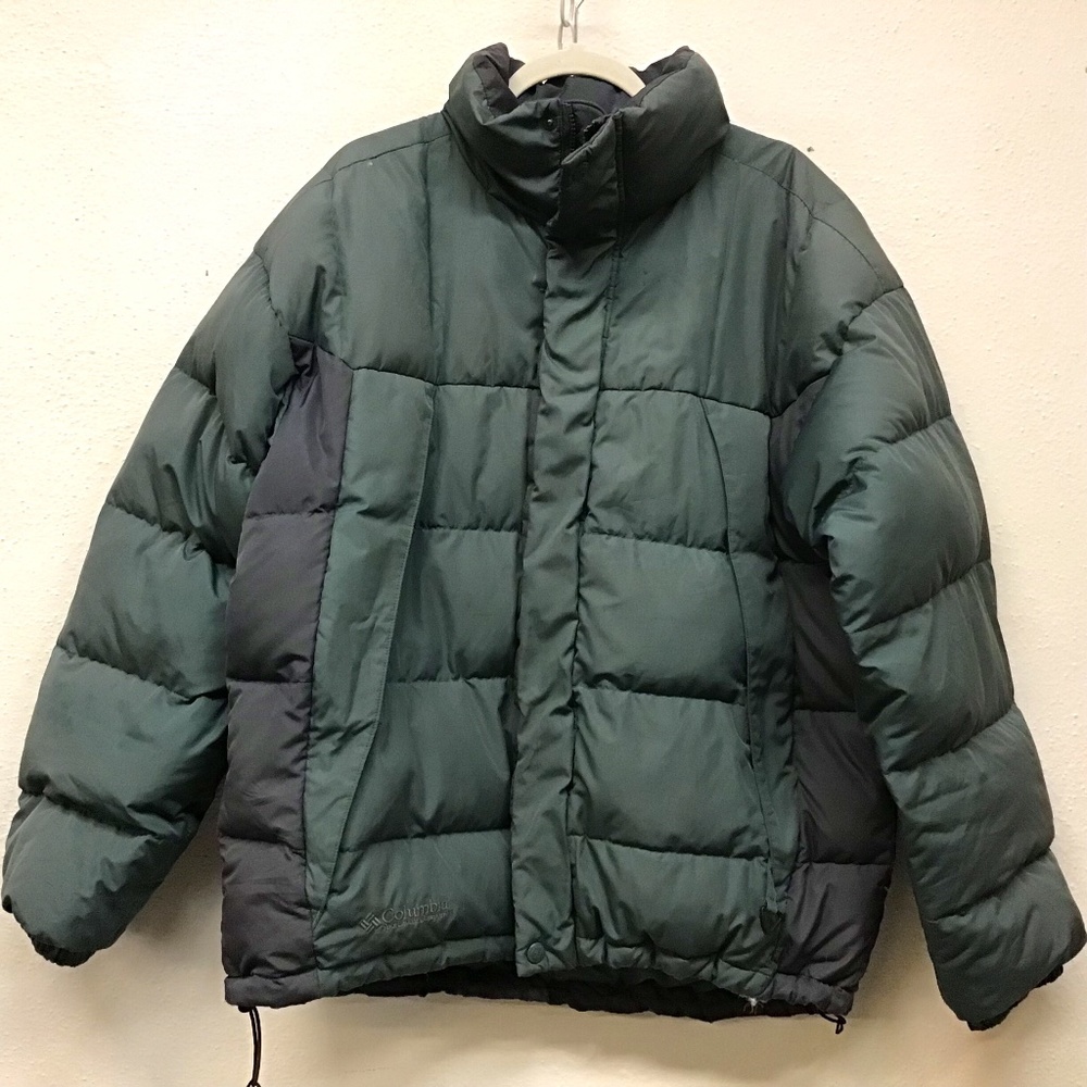 Down Puffer Coat Columbia Size Large Men’s